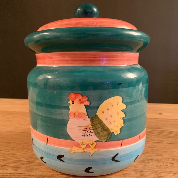 Vintage Ceramic Cookie Jar - Picture 2 of 6